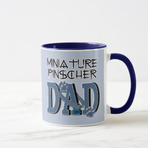 Caneca PAI do Pinscher diminuto
