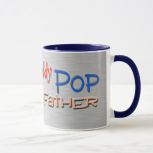 Caneca Pai do pop da papá do pai