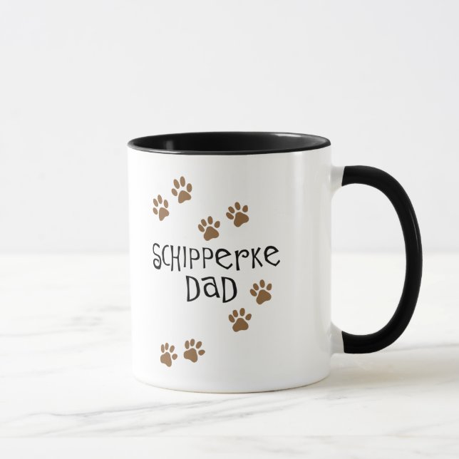 Caneca Pai do Schipperke (Direita)