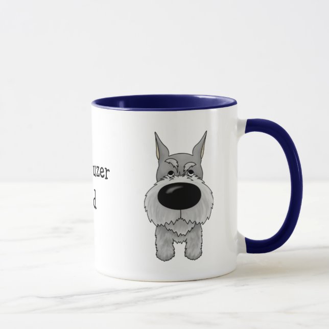 Caneca Pai do Schnauzer (Direita)