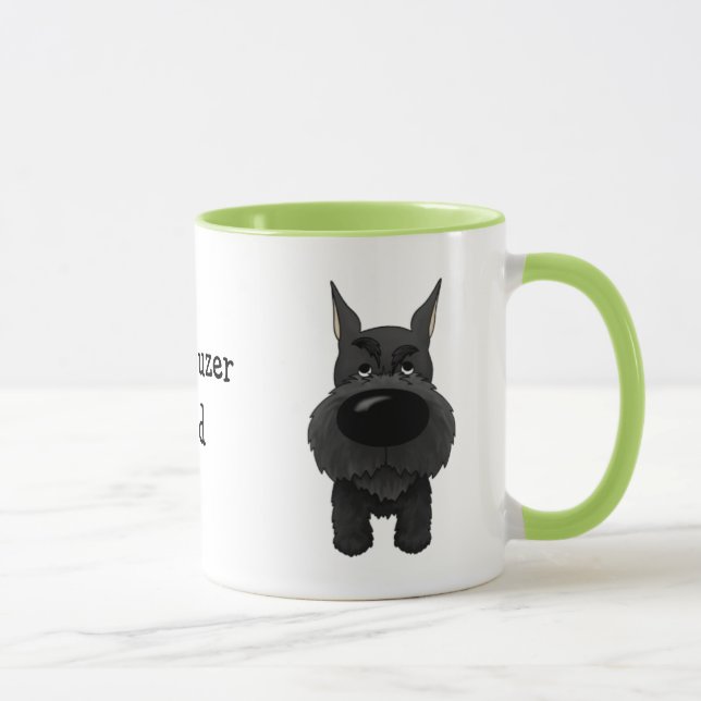 Caneca Pai do Schnauzer (Direita)