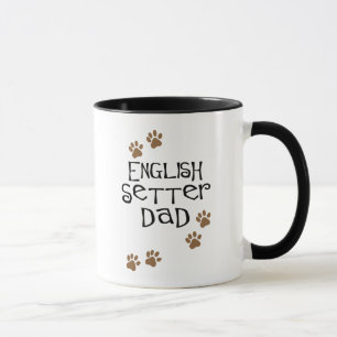 Caneca Pai do setter inglês