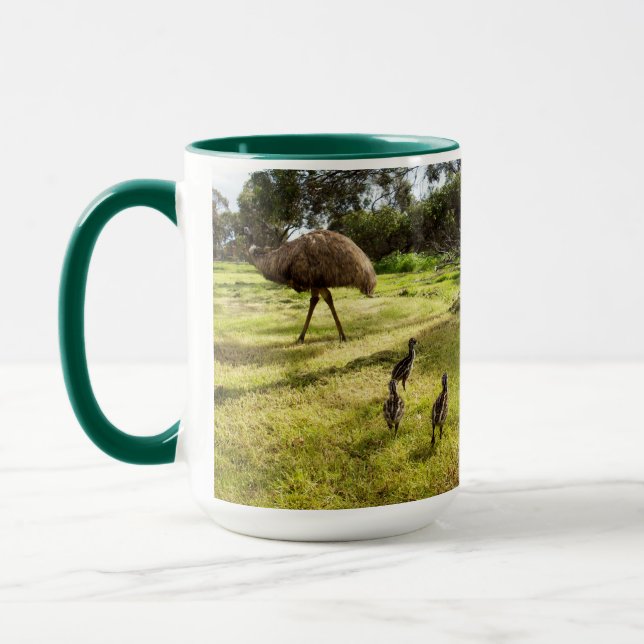 Caneca Pai E Baby Emus, (Esquerda)