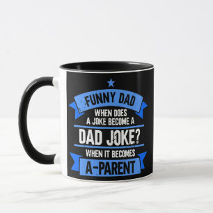 Caneca Pai engraçado do dia dos pais homens novo pai engr