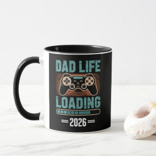 Caneca Pai Esperançoso Vida de Pai Carregando 2026