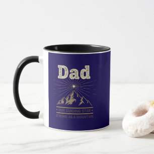 Caneca Pai Estrela Guia Montanha