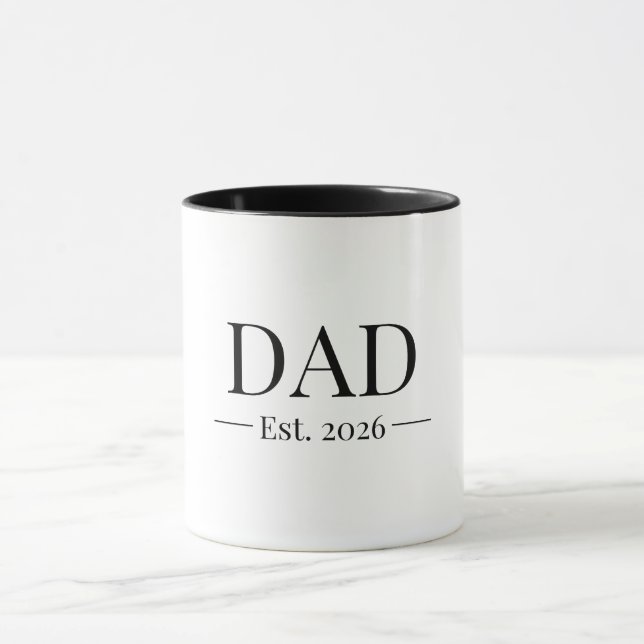 Caneca Pai Fundado em 2026 (Centro)