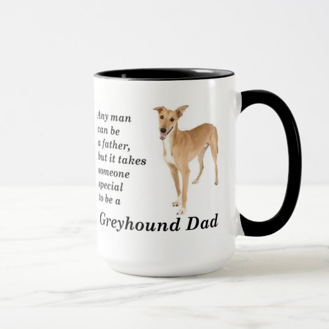 Caneca Pai Greyhound Mug (Direita)