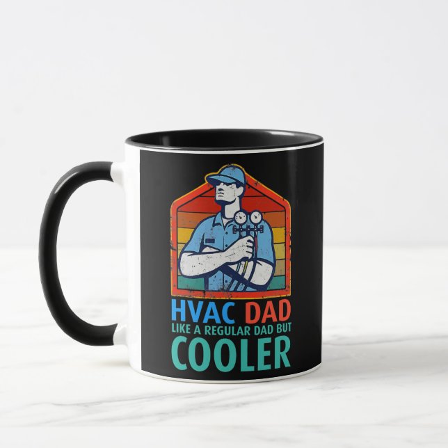 Caneca Pai HVAC, mas o melhor técnico do HVAC (Esquerda)