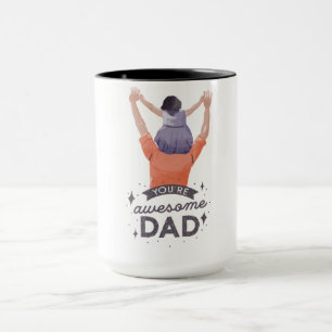 Caneca Pai incrível Mug de café - Presente perfeito para 