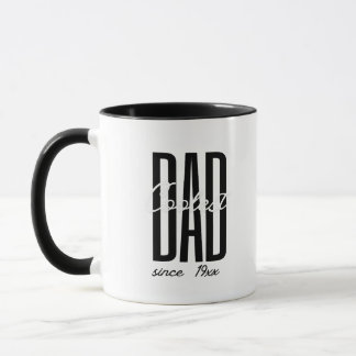 Caneca Pai Mais Legal Tipografia Minimalista Legal