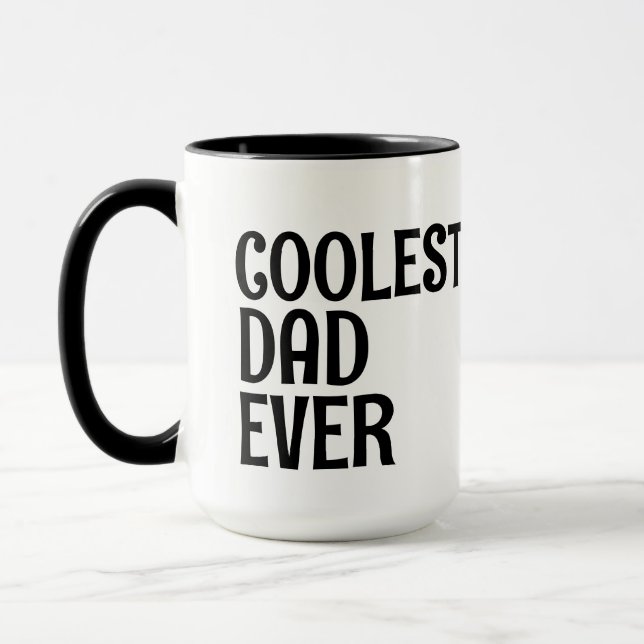 Caneca PAI MAIS RESPIRADO NUNCA Mágicas de café (Esquerda)