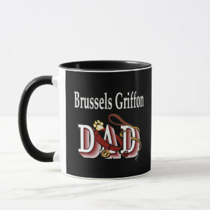 Caneca Pai Mug de Bruxelas Griffon