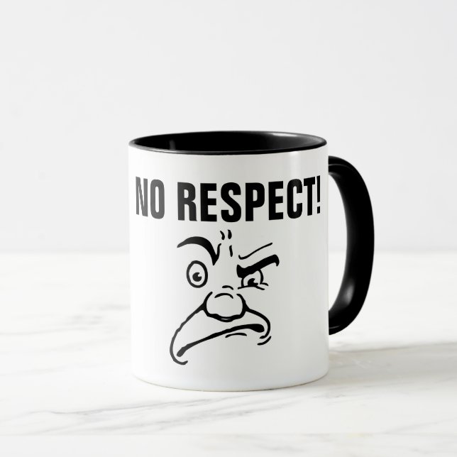 Caneca PAI MUGS, SEM RESPEITO Cãibras (Frente Esquerda)