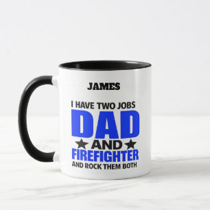 Caneca Pai Orgulhoso Bombeiro