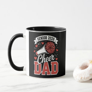 Caneca Pai orgulhoso de torcida sênior 2026