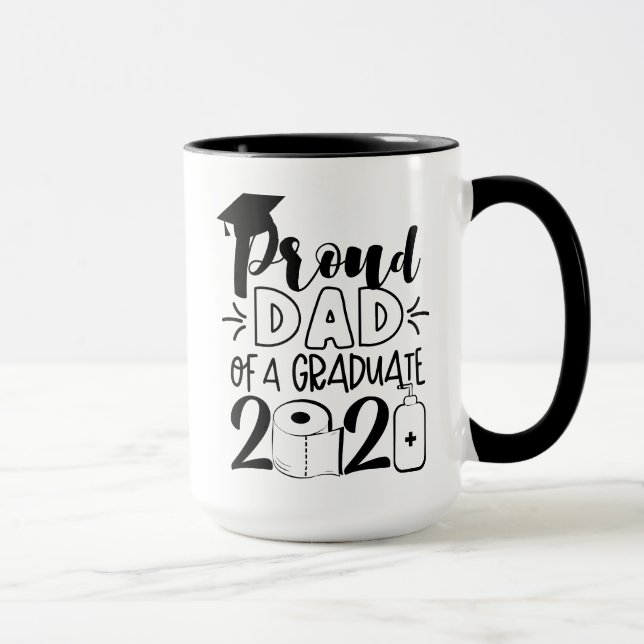 Caneca Pai orgulhoso de um Formando - 2021 (Direita)