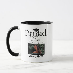 Caneca Pai Orgulhoso Graduado 2026 presente de formatura