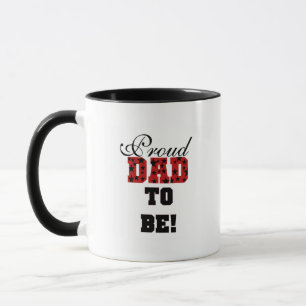 Caneca Pai Orgulhoso Vermelho e Negro para ser camisetas 