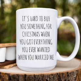 Caneca Pai ou marido Engraçado sarcástico Café de Natal