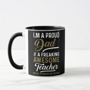 Caneca Pai Papai Avô Dia dos Pais Professor