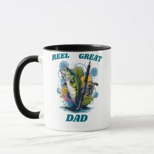 Caneca Pai Pescador Incrível Dia dos Pais Gif
