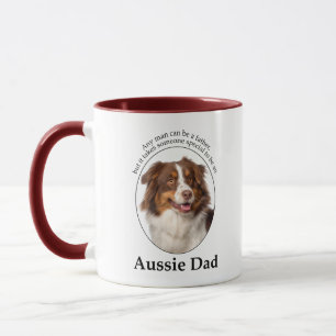 Caneca Pai Red Australian Shepherd