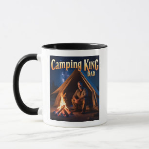 Caneca Pai Rei Acampado