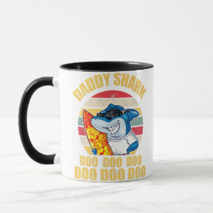 Caneca Pai Shark Doo Doo Dia de os pais 2024