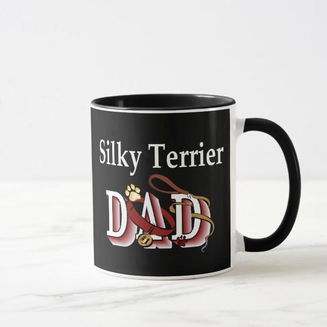 Caneca Pai Silky Terrier Mug (Direita)