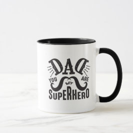Caneca Pai Único Você É Meu Super-Herói