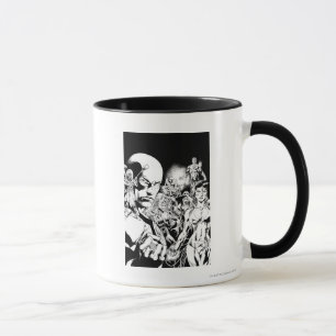 Caneca Painel cómico 2 da noite a mais preta