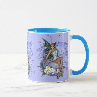 Caneca País das fadas das margaridas da colheita do KRW