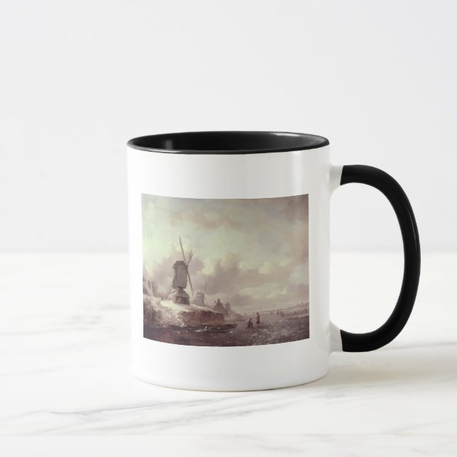 Caneca Paisagem 3 do inverno (Direita)