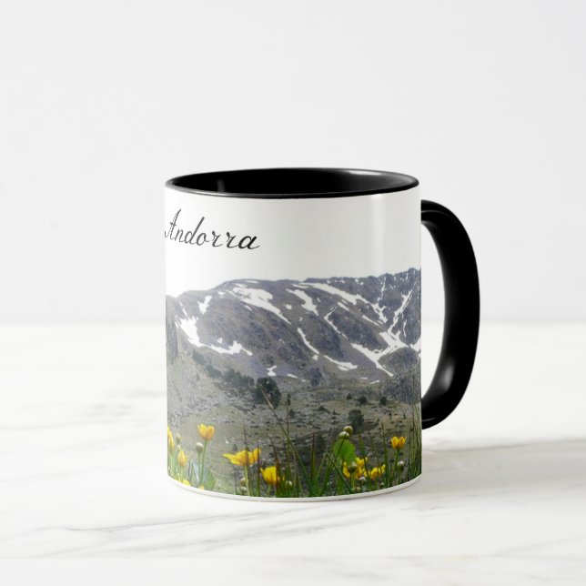 Caneca Paisagem Andorra (Frente Esquerda)