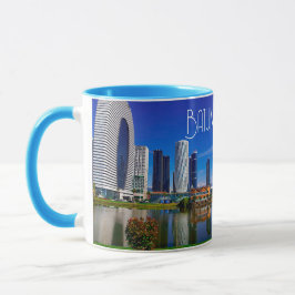 Caneca Paisagem da Arquitetura do Batumi Georgia