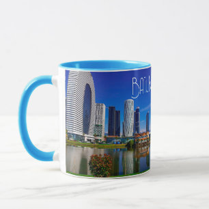 Caneca Paisagem da Arquitetura do Batumi Georgia