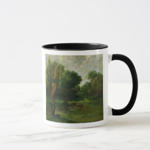 Caneca Paisagem da floresta, 1864