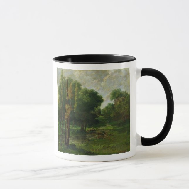 Caneca Paisagem da floresta, 1864 (Direita)
