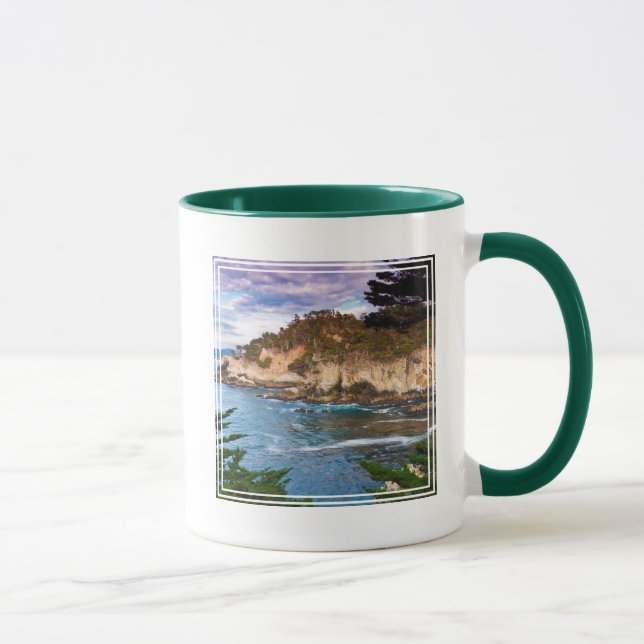 Caneca Paisagem de Cliff Costeiro (Direita)