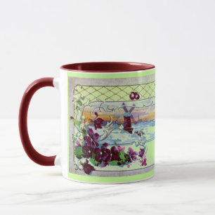 Caneca Paisagem de inverno da ROMANTICA com Panteras