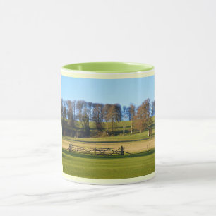 Caneca Paisagem de inverno em Somerset