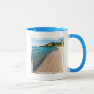 Caneca Paisagem de Praia Tropical, Fiji