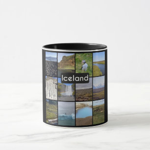 Caneca Paisagem de Verão da Islândia
