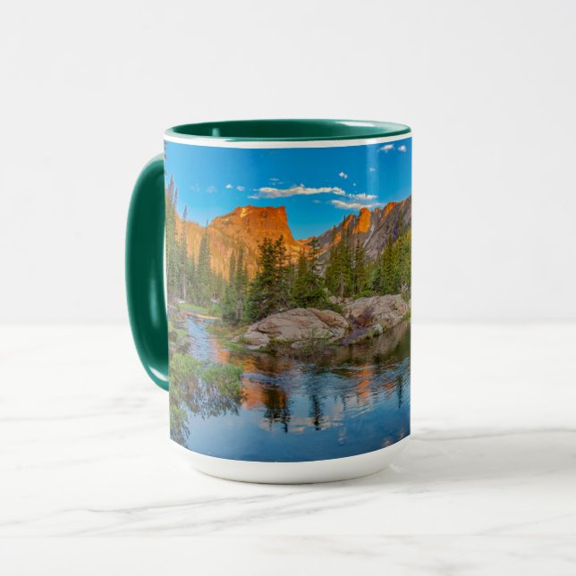 Caneca Paisagem do Dream Lake (Frente Esquerda)