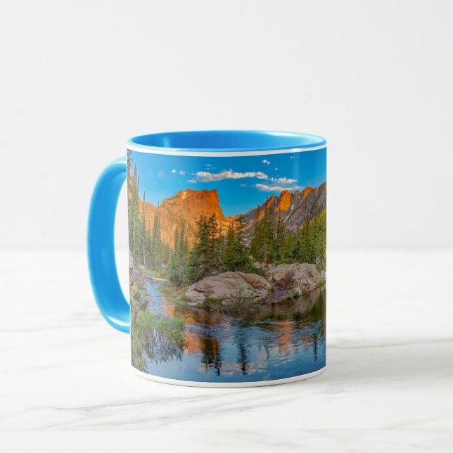 Caneca Paisagem do Lago Dream (Frente Esquerda)
