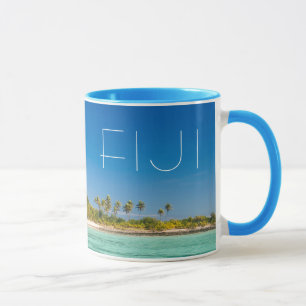 Caneca Paisagem do Mar do Blue Lagoon, Fiji