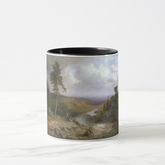 Caneca Paisagem do Tennessee Vintage (Centro)