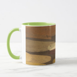 Caneca Paisagem do Tom abstrato