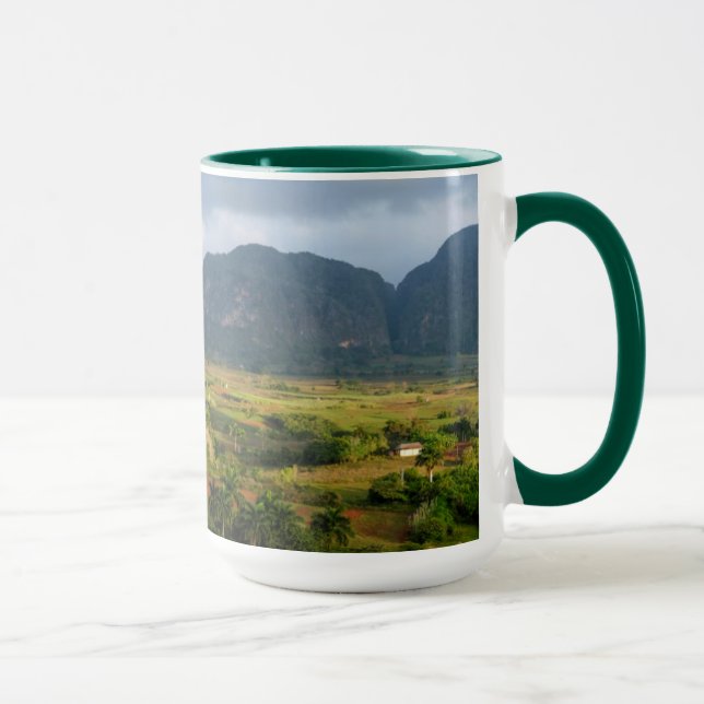 Caneca Paisagem do vale do Panorâmico, Cuba (Direita)
